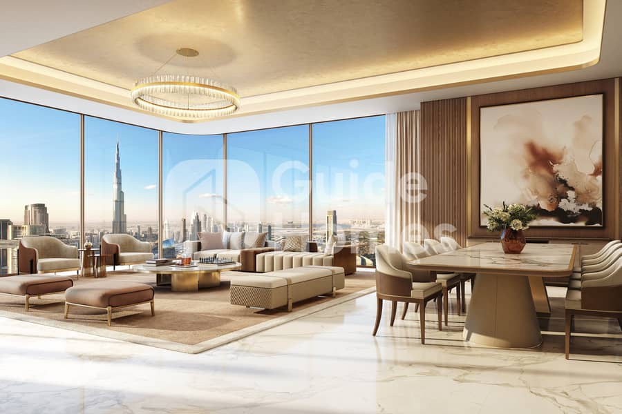 Ultra-Luxury 2BR | Burj Khalifa View I Trump Tower - Image 8