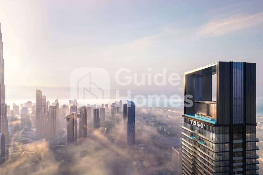 Ultra-Luxury 2BR | Burj Khalifa View I Trump Tower - Image 19