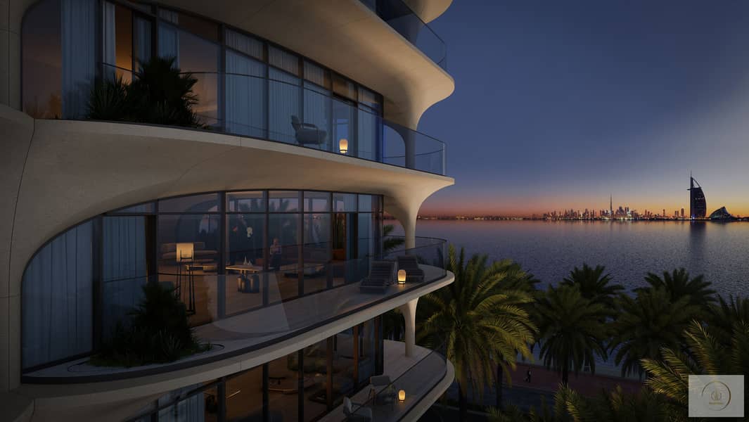 12 Ocean House by Ellington - Balcony view night. jpg