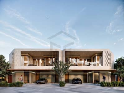 4 Bedroom Villa for Sale in Al Tay West, Sharjah - 6. -Twin-Villa-Street-View-1. jpg 4 Bedroom Villa for Sale in Al Tay West, Sharjah - 6. -Twin-Villa-Street-View-1. jpg