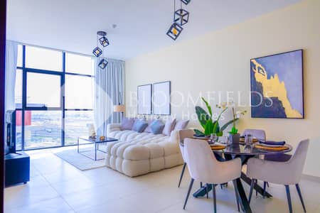 1 Camera Appartamento in affitto a Al Raha Beach, Abu Dhabi - Livingroom 1. jpg