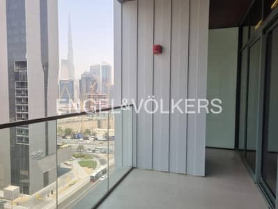 1 Bedroom Flat for Rent in Business Bay, Dubai - Vacant | Partial Burj View | Unfurnished 1 Bedroom Flat for Rent in Business Bay, Dubai - Vacant | Partial Burj View | Unfurnished