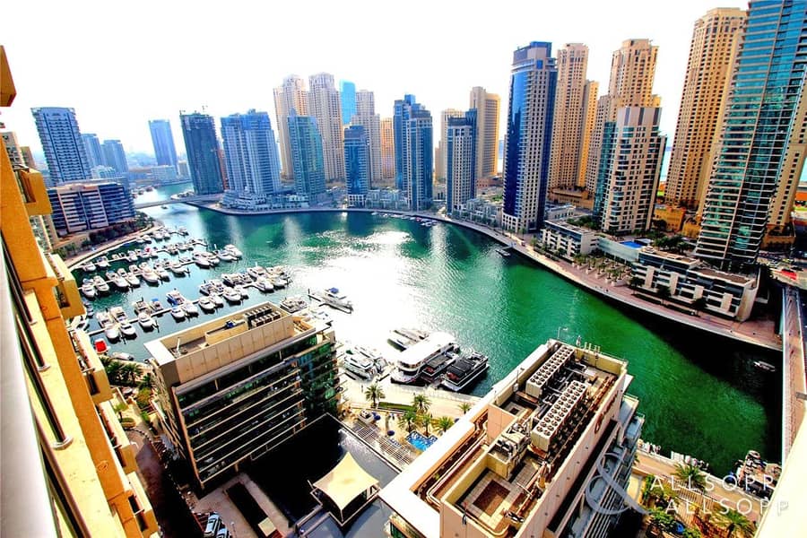 Full Marina Views | 2 Bedrooms | Emaar