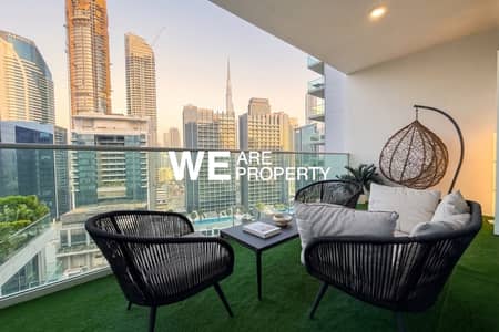 2 Bedroom Flat for Sale in Business Bay, Dubai - Burj View | Available Now | Fully Furnished