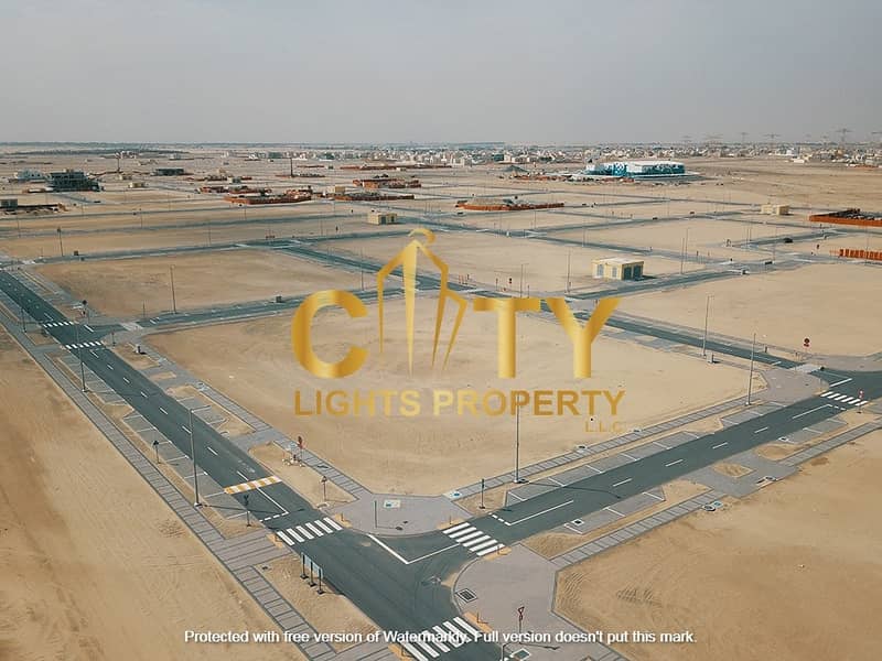 اراضي سكنية للبيع في مدينة محمد بن زايد