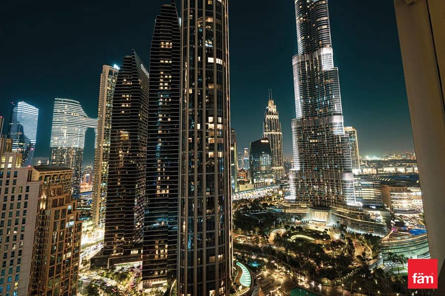Burj Khalifa| Large Corner Layout | Dual Balconies Burj Khalifa| Large Corner Layout | Dual Balconies