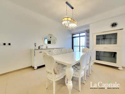 2 Bedroom Apartment for Rent in Jumeirah Beach Residence (JBR), Dubai - FULLY FURNISHED | MARINA VIEW | READY TO MOVE