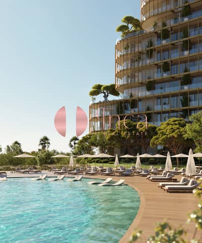 1 Bedroom Apartment for Sale in Dubai Islands, Dubai - Hado_Pool Deck_Sunset. jpg