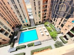 Spacious 01BHK Apartment With Swimming Pool View High Floor