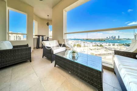 3 Bedroom Flat for Rent in Palm Jumeirah, Dubai - Sea View | High Floor | Turn Key | Vacant Now