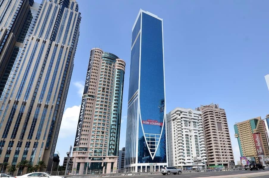SHELL & CORE OFFICE AVAILABLE FOR RENT ON SHEIKH ZAYEAD ROAD