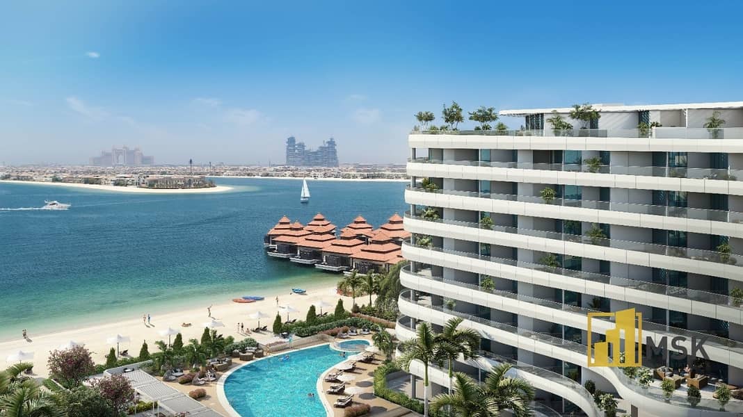 Remarkable Waterfront View | 1 Bed Apartment | Palm Jumeirah