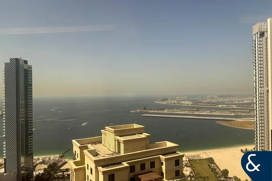 Upgraded | High Floor | Sea View in Jumeirah Beach Residence (JBR)
