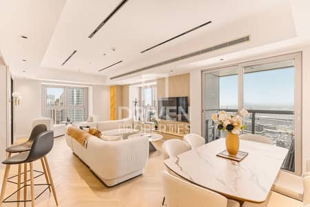 3 Bedroom Apartment for Rent in Dubai Marina, Dubai - Upgraded Unit with Study Room | Fully Furnished 3 Bedroom Apartment for Rent in Dubai Marina, Dubai - Upgraded Unit with Study Room | Fully Furnished