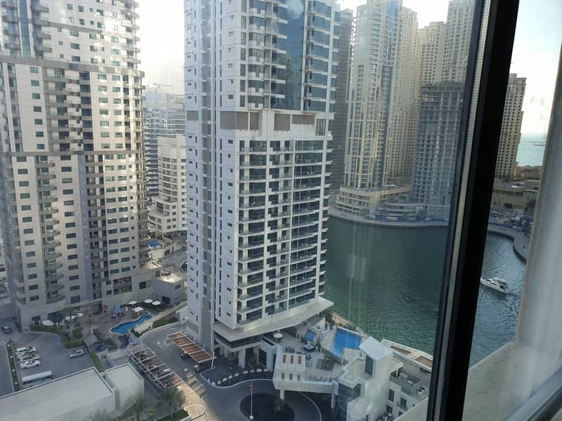 شقة في برج الزمان والمكان دبي مارينا 1 غرف 57000 درهم - 4436814
