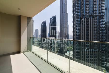 3 Bedroom Flat for Sale in Downtown Dubai, Dubai - PHPP | Vacant | High Floor with Majestic View