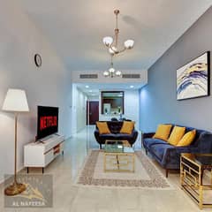 Stylish Furnished 1BHK | Large Terrace | Prime Location Mirdif Tulip