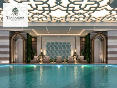 شقة 1 غرفة نوم للبيع في الممزر، الشارقة - Copy of 4-FF - Swimming Pool V04. jpg