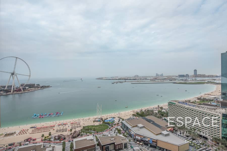 Well Maintained 2 Bed and Full Sea View