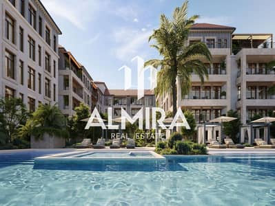 2 Bedroom Flat for Sale in Al Hudayriat Island, Abu Dhabi - ME1806_VP04_Exterior_Pool_Rev04. jpg