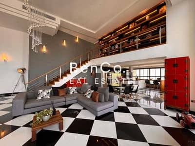 2 Bedroom Penthouse for Rent in Jumeirah Beach Residence (JBR), Dubai - Rare High-Floor Penthouse Loft | Furnished