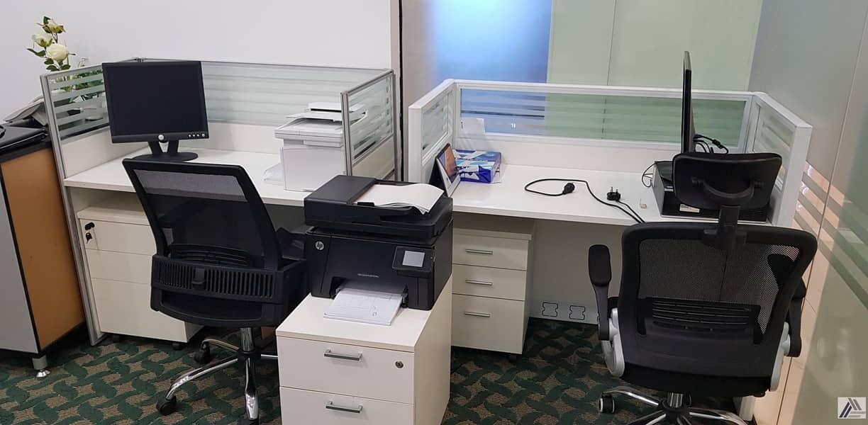 Stunning Flexi Desk Office with Fantastic Location | Fully Furnished| Fully Serviced|Near to Metro|with Tenancy Contract