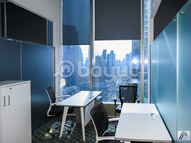 New-Age Luxury Smart Offices in the Heart of Dubai Surrounded by Exquisite Beauty High Floor Breathtaking View