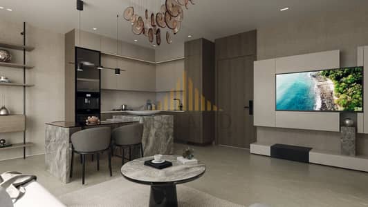 فلیٹ 1 غرفة نوم للبيع في مجان، دبي - 1 BHK TV LOUNGE (1). jpg