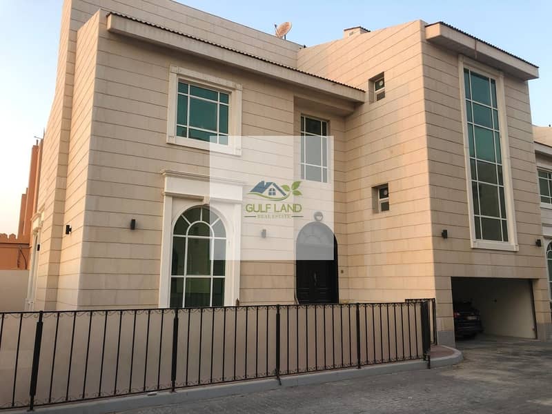 new villa  5  master bedroom  in khalifa a city