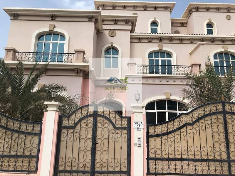 villa 5 master bedrooms  for rent in mushrif area for rent