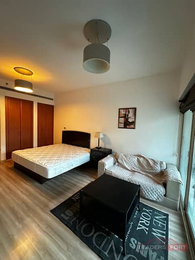 Studio for Rent in The Greens, Dubai - Fully Furnished | Large | Balcony | Community View