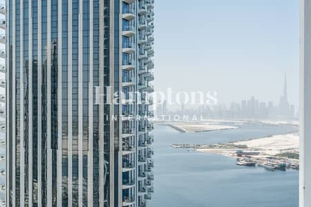 2 Bedroom Apartment for Rent in Dubai Creek Harbour, Dubai - Burj Khalifa View | Vacant | Exclusive