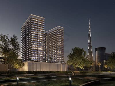 Studio for Sale in Al Jaddaf, Dubai - Dusk_Final. jpg
