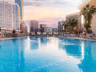 Studio for Sale in Business Bay, Dubai - Balcony | Furnished | Luxury Hotel Living