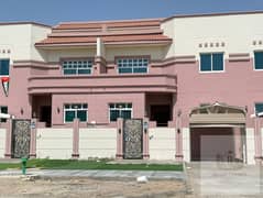 Western style Master 5 Br Villa With Private Front Yard-Garden Built in Wardrobes In Khalifa City A