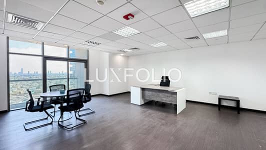 Office for Rent in Jumeirah Lake Towers (JLT), Dubai - Furnished unit| Great views| Open space Office for Rent in Jumeirah Lake Towers (JLT), Dubai - Furnished unit| Great views| Open space
