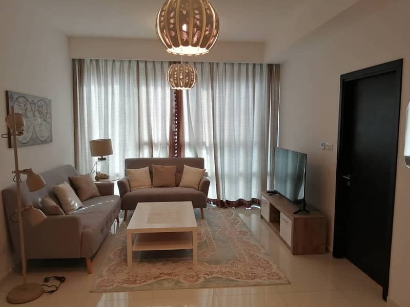 Hot Offer 1 Bedroom Fully Furnished Apartment with All Amenities in Horizon Tower 70k. . . . !