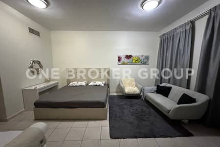 Studio for Rent in Discovery Gardens, Dubai - Furnished | Near Metro| Large L Shaped +Store Room