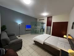 Furnished Studio | Best Price | S-18 Spain Cluster | Open View