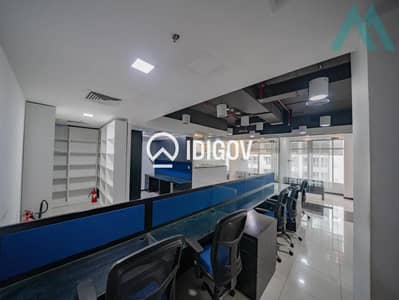 Office for Sale in Business Bay, Dubai - Combined offices | 1,890 sq. ft, | Fully furnished, Burj khalifa view