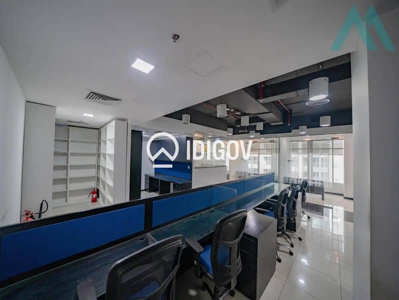 Combined offices | 1,890 sq. ft, | Fully furnished, Burj khalifa view Combined offices | 1,890 sq. ft, | Fully furnished, Burj khalifa view