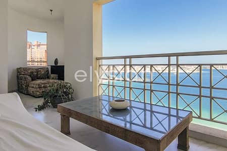 2 Bedroom Apartment for Rent in Palm Jumeirah, Dubai - Fully Upgraded I Full Sea View I Vacant Now