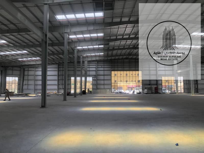 Warehouse for rent on a main road, 45,000 sq ft, 200 kW electricity. Price: AED 2 million - View 2