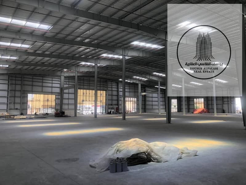 Warehouse for rent on a main road, 45,000 sq ft, 200 kW electricity. Price: AED 2 million - View 3