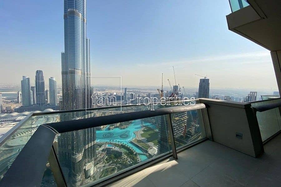Luxurious | Burj and Fountain view | High Floor