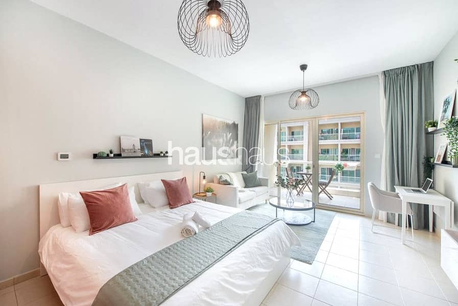 Balcony | Pool & Gym | Stylish Furnished Studio Balcony | Pool & Gym | Stylish Furnished Studio