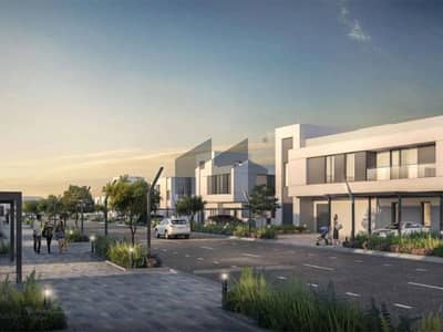 Plot for Sale in Al Shamkha, Abu Dhabi - Residential Land for Sale | Single Row | Park View