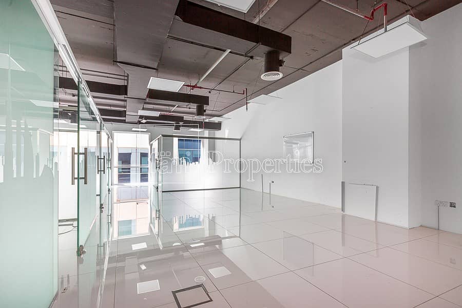 Fitted Office with Glass Partitions