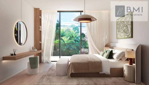 2 Schlafzimmer Wohnung zum zum Verkauf in Saadiyat Island, Abu Dhabi - 672e1c8110d18bec43418f3e_4330_MAMSHA GARDEN_Interiors_Bedroom-Light_Draft-003_TM copy-2. jpeg