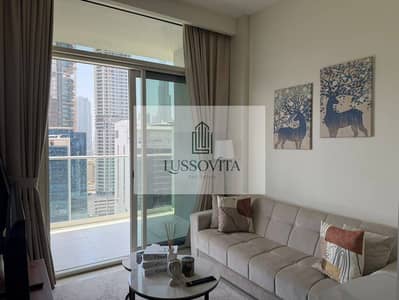 1 Bedroom Flat for Rent in Business Bay, Dubai - Prime Location | Fully Furnished | Burj Khalifa View